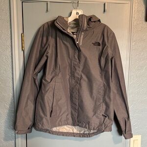 The North Face Gray Hooded Jacket